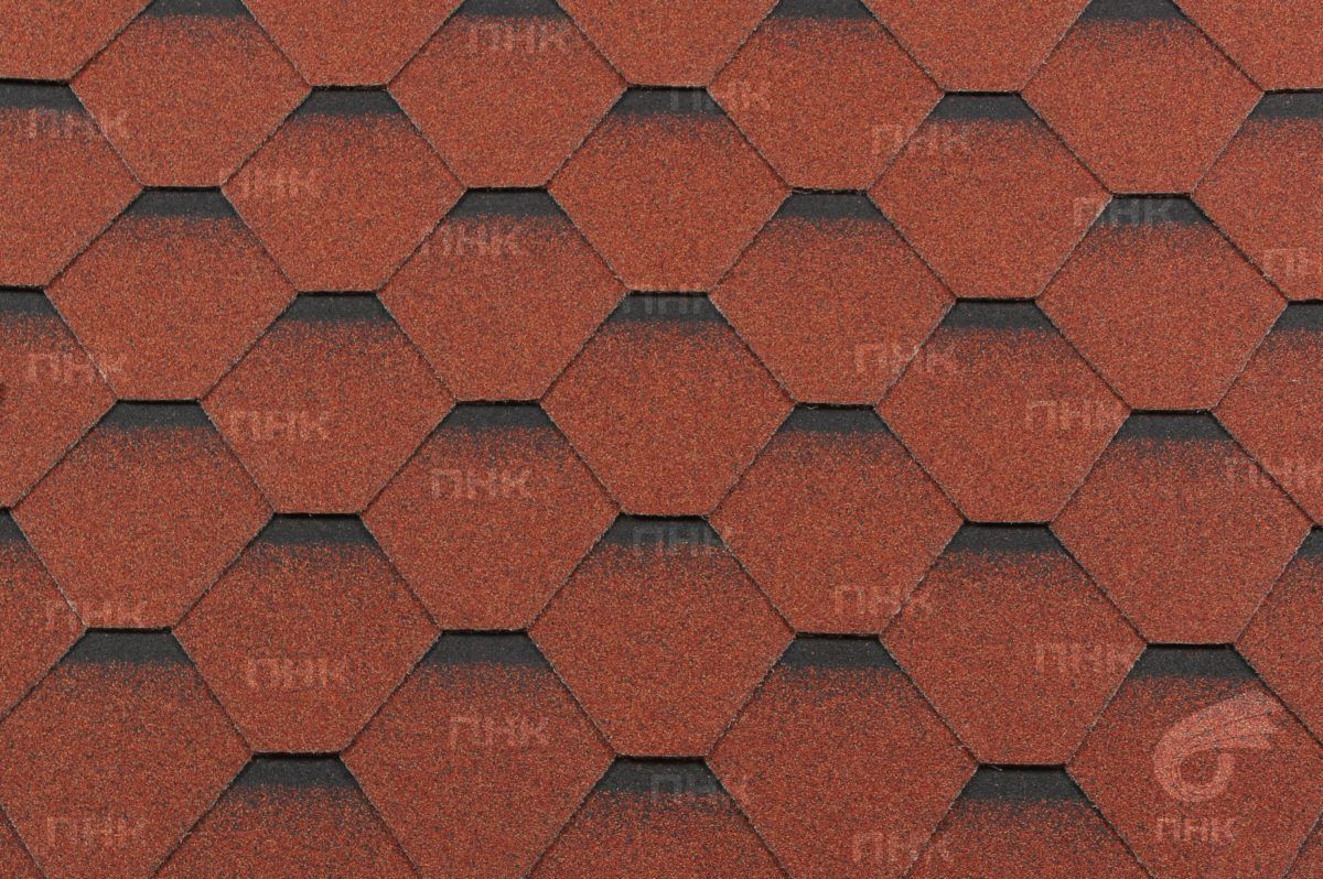 Битумная черепица Roofshild Кирпично-красный с оттенением 11 в Симферополе купить