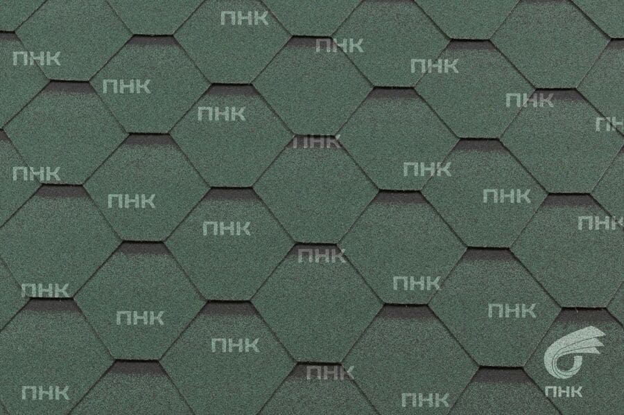 Битумная черепица Roofshild Зеленый с оттенением 06 в Симферополе купить