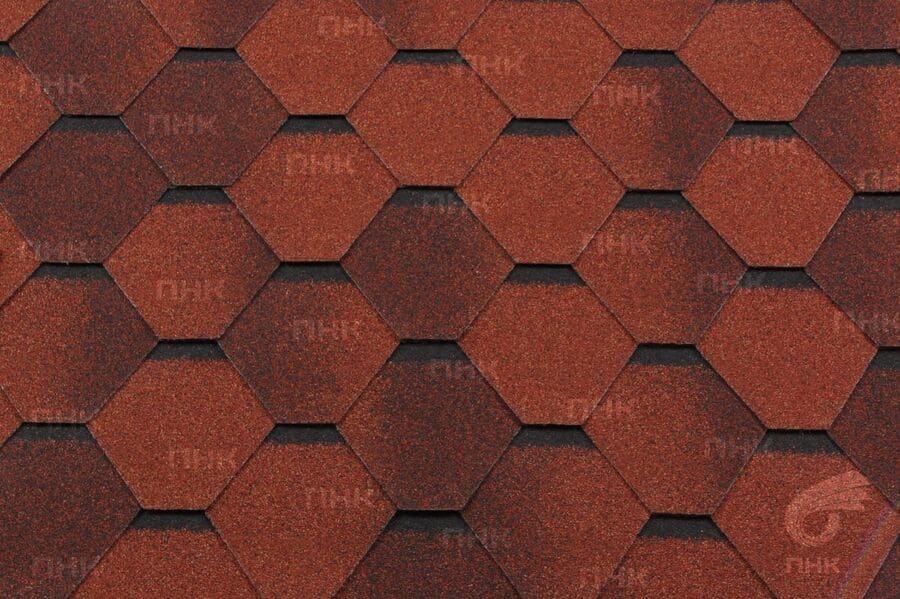 Битумная черепица Roofshild Кирпично-красный антик 10 в Симферополе купить