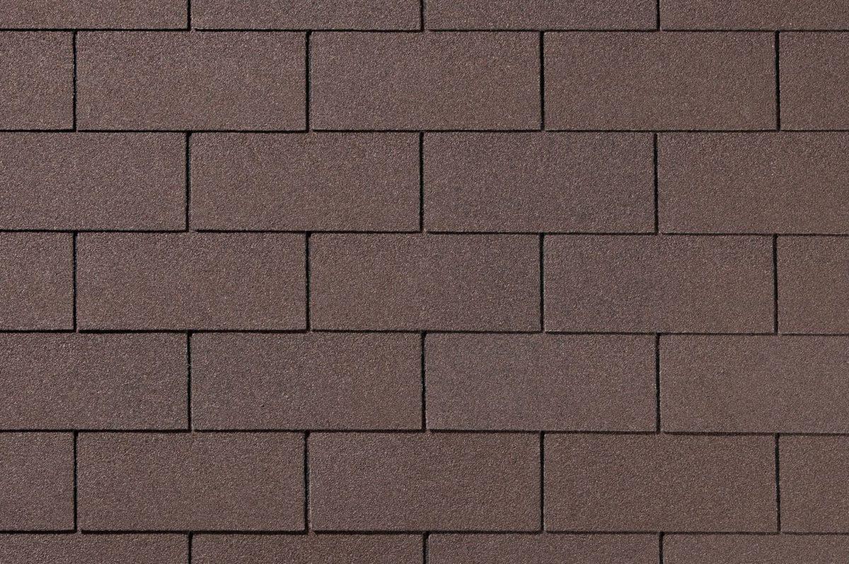 Битумная черепица Quiet BRICK Коричневый в Симферополе купить